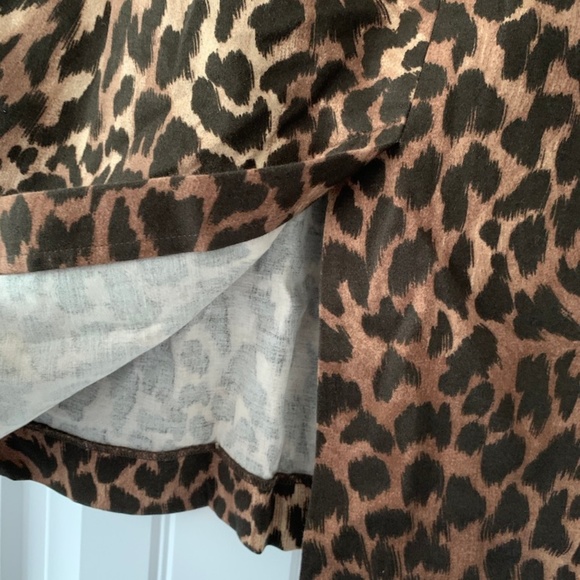 Michael Kors Animal Print Pencil Skirt - Picture 3 of 5